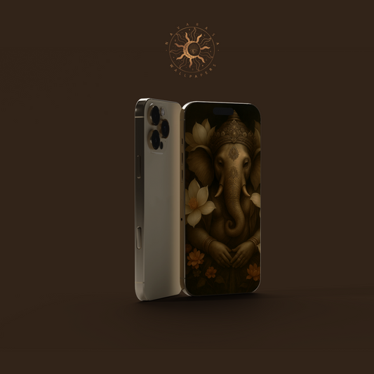 Ganesha light wallpaper